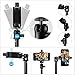 Eocean 46-Inch Selfie Stick Tripod, Extendable Selfie Stick with Wireless Remote, Compatible with iPhone Xs/Xr/Xs Max/X/8 Plus/Galaxy Note 9/S9/S9 Plus/Google/Huawei/Xiaomi/GoPro