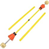 PEHHAH Fire Flower Devil Stick with Handsticks- Pro Fire Devil Sticks - Fire Juggling