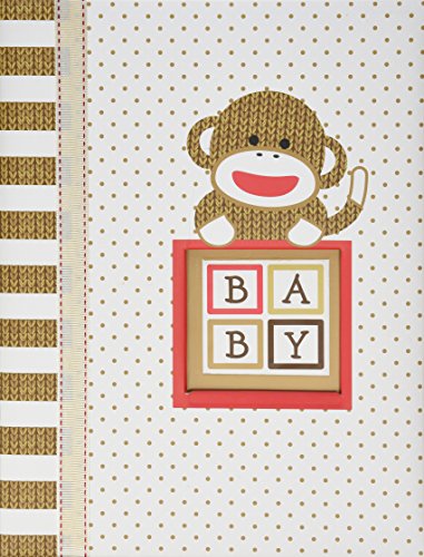 Babystarters Sock Monkey Baby Memory Book