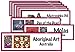 Crystal Productions CP1813 Art Display Cards-Global Folk Art