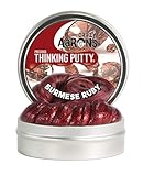 Crazy Aaron's Thinking Putty, 1.6 Ounce, Precious Gems Burmese Ruby