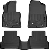 Husky Liners Weatherbeater Floor Mats | Fits 2017 - 2025 Mazda CX-5 | Front & 2nd Row, 3-pc Black - 95641