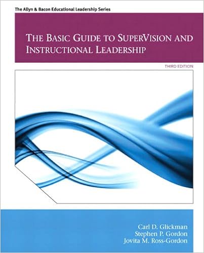  Basic Guide To Supervision And Instructional Leadership The 2 Downloads Allyn Bacon Educational Leadership Ebook Glickman Carl D Gordon Stephen P Ross Gordon Jovita Kindle Store