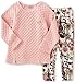 Juicy Couture Baby Girls' Double Knit Top and Printed Legging Set