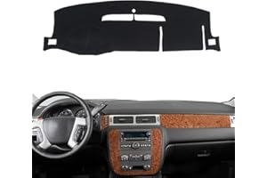 Xinrsheag Dashboard Cover Mat Custom Interior Accessories Dash Covers Reduces Glare Eliminates Cracking for Chevy Chevrolet S