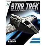 Star Trek Starships Bajoran Raider Vehicle with Collector Magazine