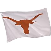 NCAA University of Texas Flag with Grommets, 3'x5' UT Longhorns Outdoor College Flags & Banners for Garden Patio Indoor Wall Décor