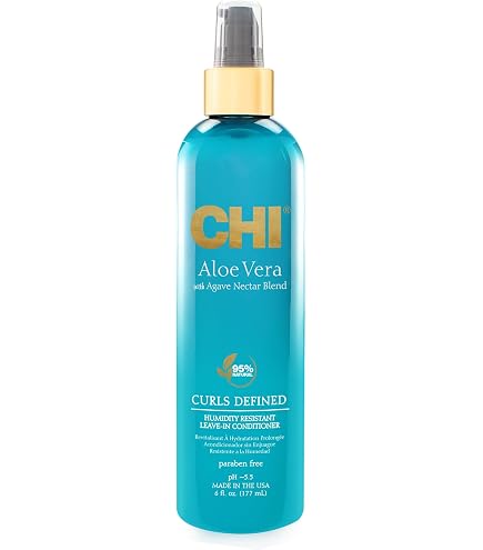 Amazon.com: CHI Aloe Vera Oil, Add Strength, Shine & Moisture To Weak Hair,  For Curly Hair Types, Sulfate, Paraben, & Cruelty-Free, 3 Oz. : Beauty &  Personal Care