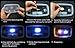 10pcs 31mm 12SMD 3528 LED White Festoon Dome Interior Light Map Door Lamp Car Bulbs 3021 3022 DE3175