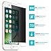 Tech Armor Invisible Privacy Ballistic Glass Screen Protector Apple iPhone 7 Plus/iPhone 8 Plus [1-Pack]