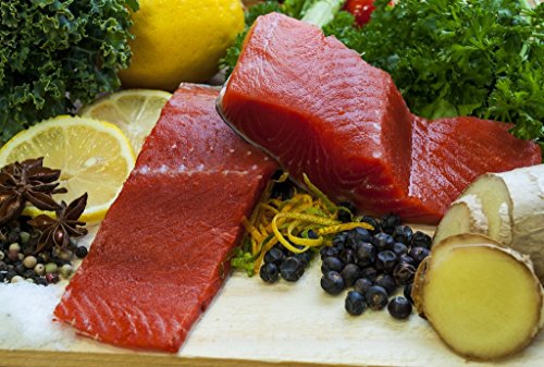 Wild Alaskan Sockeye Salmon (3 LB Fillets) - Overnight Shipping Monday - Thursday