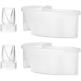 Paruu P16 Diaphragm &amp; Valve Replacement, Only for P16 Wearable Breast Pump, 2 Pack Sets Original Accessories
