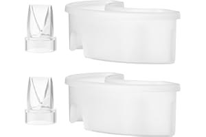 Paruu P16 Diaphragm & Valve Replacement, Only for P16 Wearable Breast Pump, 2 Pack Sets Original Accessories
