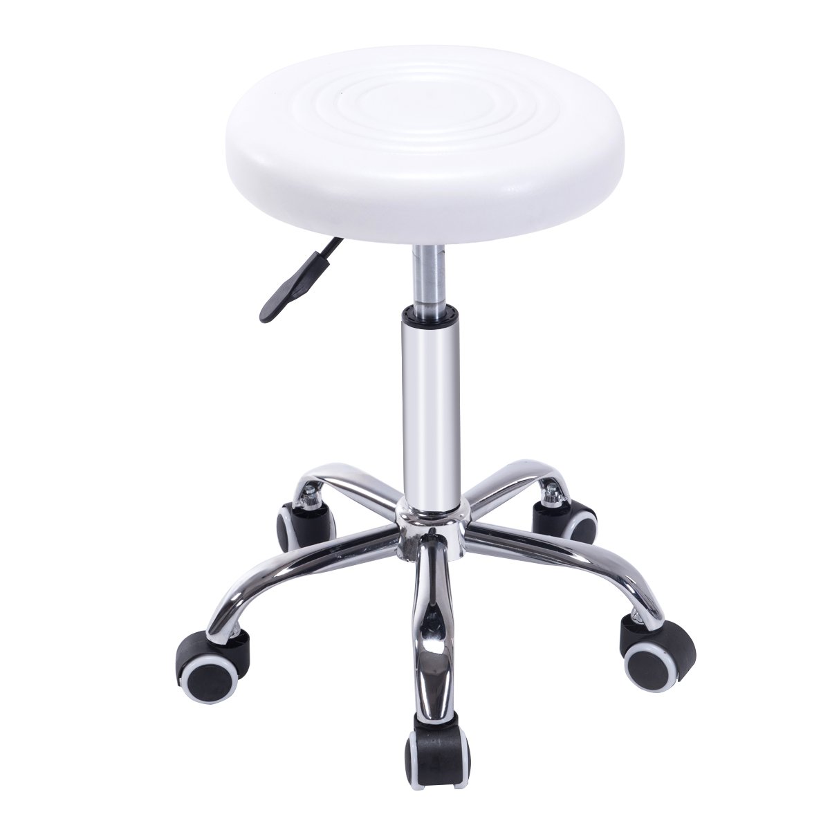 COSTWAY Rolling Stool Ergonomic Swivel Adjustable Hydraulic Drafting