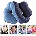 Best Quality Comfort Total Pillow Travel Twist Neck Back Head Pillow Cushion Release Pressure Pillow