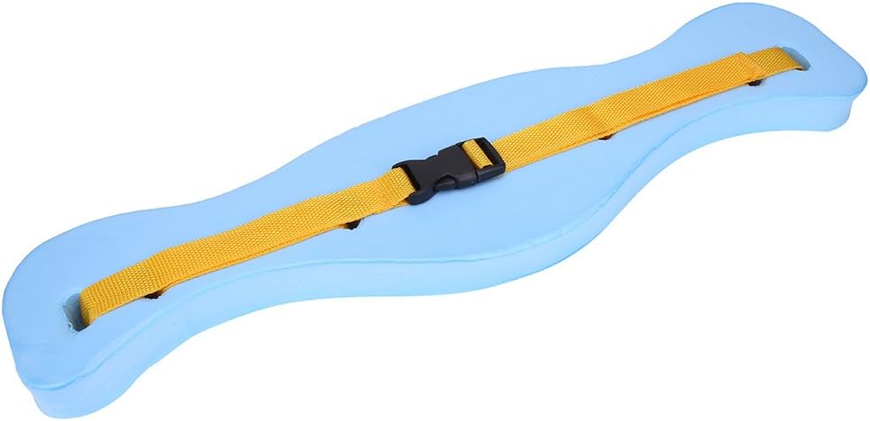 Yosoo Swim Water Belt, Adjustable Floating Safety Belt EVA Fish Shaped Waistband Swim Safety Float Board Tool Swimming Lumbar Support Tackle Teaching Train Equipment for Adult Children Light Blue : Sports & Outdoors