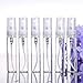 Enslz 20pcs Empty Clear 5ml Glass Spray Bottle Refillable Perfume Glass Bottles for Travel