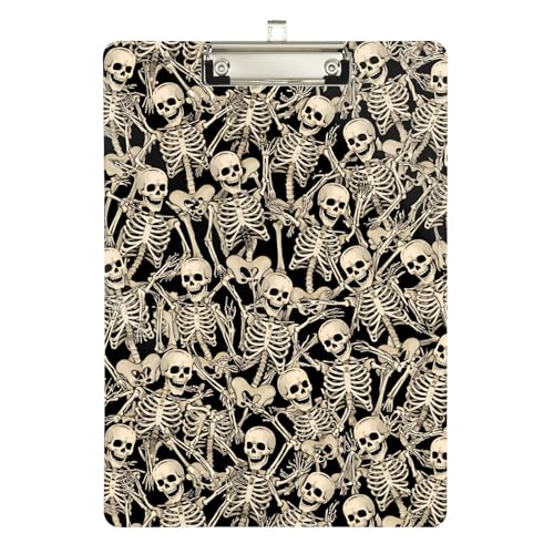 ALAZA Fun Skeletons Clipboard 9 X