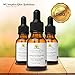 Advanced Vitamin C Firming Eye Gel (0.5 oz) | 5% Vitamin C, 0.5% Ferulic Acid, Hyaluronic Acid | Prevents and Decreases Fine Lines, Dark Circles and Puffiness