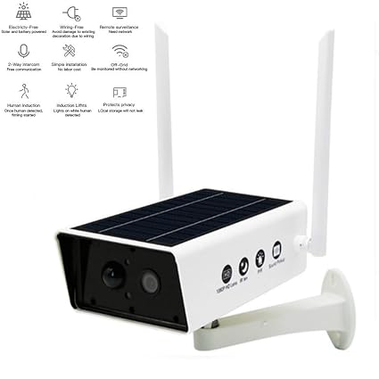Amazoncom Quarkjk 4g Solar Battery 1080p Ip Camera