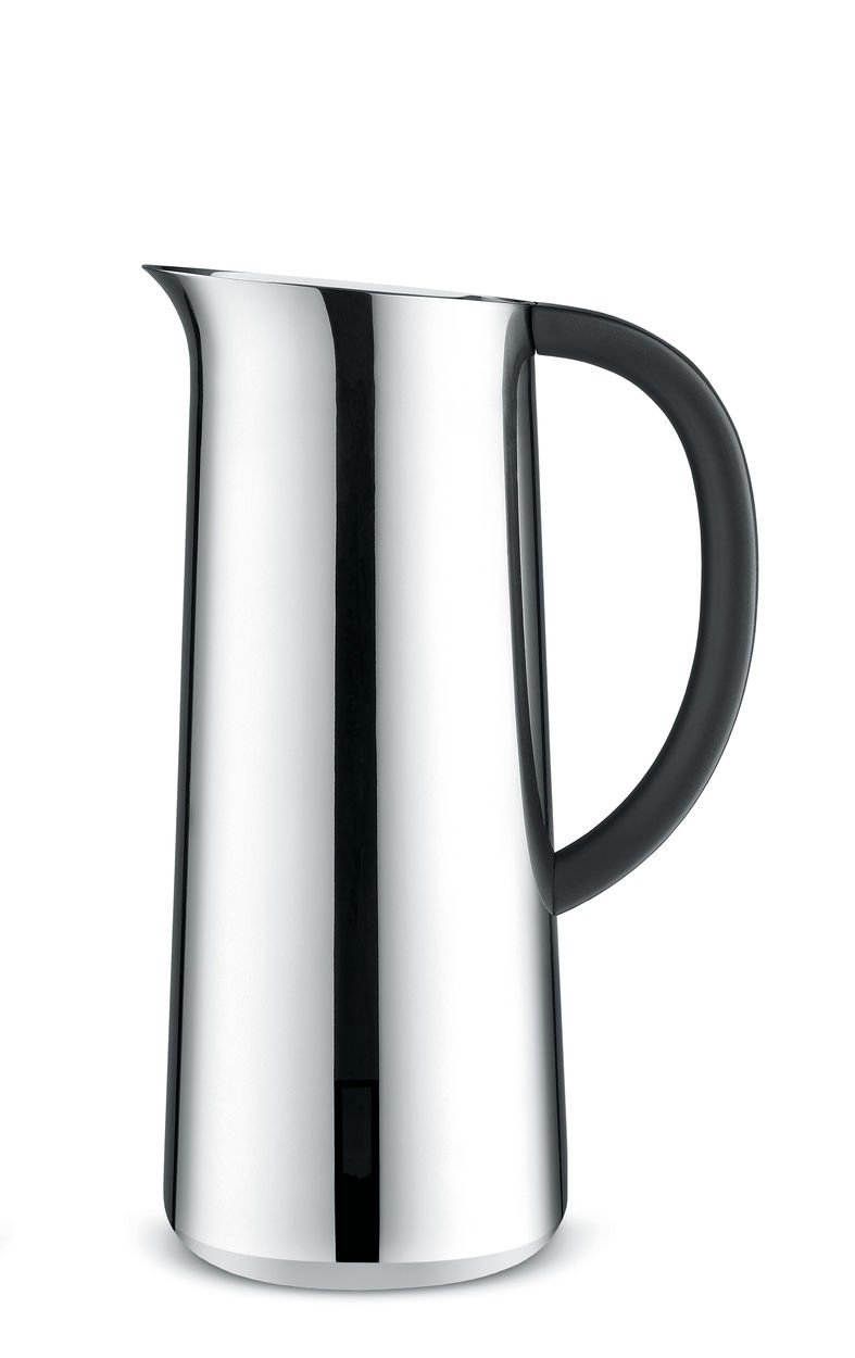 Alessi | Nomu NF05 - Thermo Insulated Design Jug, Stainless Steel and Thermoplastic Resin