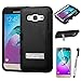 GALAXY SKY Case, Phonelicious SAMSUNG GALAXY SKY (S320VL)[Heavy Duty][Shock Absorption][Drop Protection][Hybrid]Rugged Impact Phone Tuff Cover + Screen Protector&Stylus (BLACK/BLACK TUFF STAND)