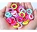 YuanKanJu Hair Ties for Toddlers 100 PCS Cute 10 Colors 1.25 Inch Mini Seamless No Pull Small Size Hair Bands Ponytail Holder YYM