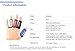 Sports Elastic Finger Sleeves Support Thumb Brace Protector Breathable Elastic Finger Tape for Basketball, Tennis,Baseball, Cycling, Volleyball, Badminton, Boating A71 White-S