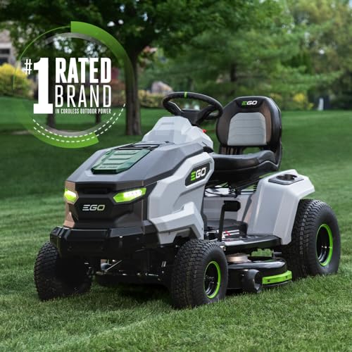 EGO Power+ Electric Riding Lawn Mower, 42" Deck Lawn Tractor - TR4204 photo 8