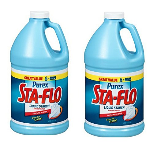 Purex Sta-Flo Concentrated Liquid Starch, 64 oz Bottle (2 pack)