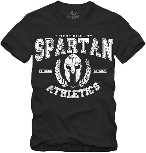 Spartan Athletic TShirt SXXXXL Sparta Greek Gym 300 Spartiaten