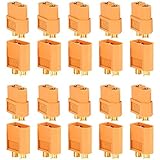 Neewer&reg; 10 Pairs Of Xt60 Xt-60 Male Female Bullet Connectors Plugs For Rc Lipo Battery