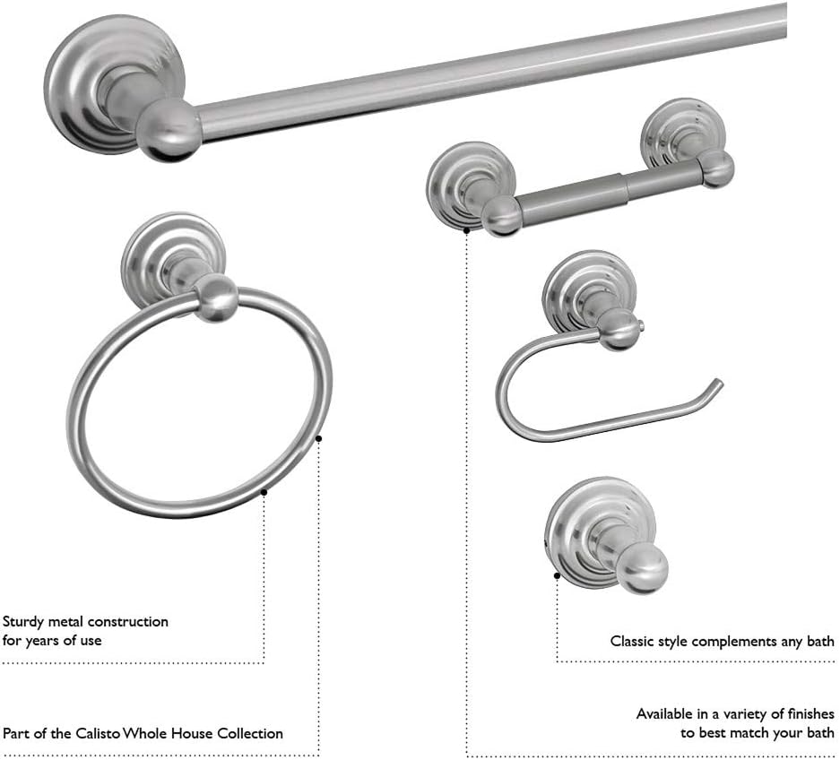 Design House 538421 Calisto Towel Ring, Oil Rubbed Bronze, One Size - - 