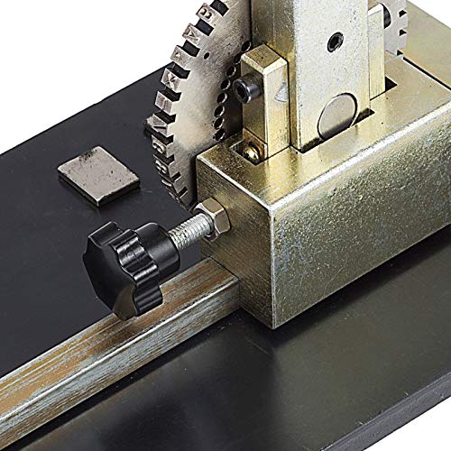 VEVOR Manual Embossing Machine Diameter 84 mm Metal Plate Stamping