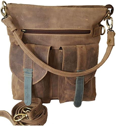 SALE Leather Womens Handbag Shoulder Bag Vintage crossbody satchel Laptop Tote Brown Purse