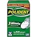 Polident 3 Minute Denture Cleaner 120 Tablets And Denture Cleaning Cup Case With Lid Basket