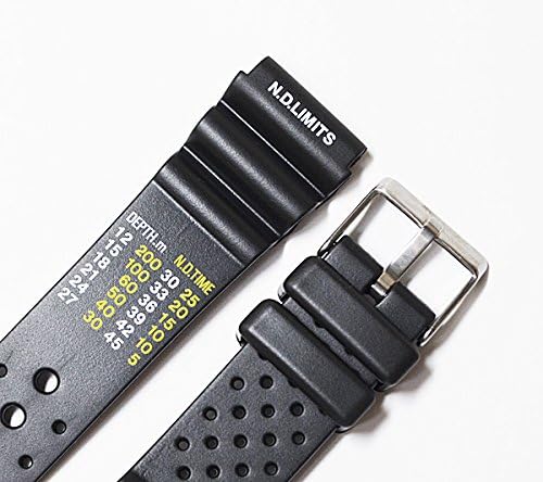 Amazon ウェットスーツの上から巻ける長さ 時計ベルト N D Limits 黒 18mm mm 22mm ウレタン 時計バンド 腕時計ベルト 時計 ベルト ダイビング アウトドア スポーツ ウォッチ 人気 メンズ 交換用 ラバー 22mm ジュエリー 通販