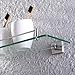 KES Bathroom Glass Shelf 1 Tier Bathroom Caddy Bath Basket Stainless Steel RUSTPROOF Wall Mount Brushed Finish, A2420A-2
