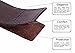 Trumpet valve guard by KGUBrass is the leather trumpet valve protector made of luxurious mild and thick material; use as protection from corrosion, scratches and stains (Brown (Blue thread))