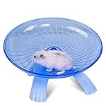 Blue Ultra-Quiet Non Slip Stable Disc Circular Edge Pet Exercise Running Wheel