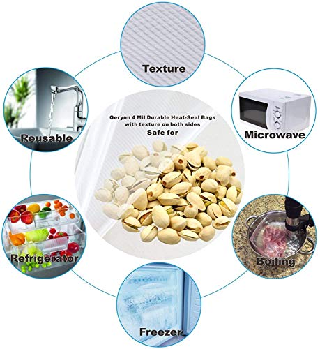 Vacuum Sealer Bags Rolls Commercial Grade Food Storage 2 Rolls 8\