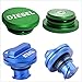 Diesel Fuel Cap for Dodge, Magnetic Ram Diesel Billet Aluminum Fuel Cap and DEF Cap Combo for 2013-2018 Dodge Ram Truck 1500 2500 3500 with New Easy Grip Design