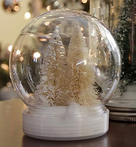 Creative Hobbies Inch (130mm) DIY Snow Globe Water Globe Clear