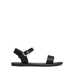 DREAM PAIRS Women's Ankle Strap Flat Sandals Open