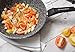 WaxonWare 11 Inch Non Stick Wok & Stir Fry Pan With STONETEC (A 100% PTFE, PFOA and APEO Free) Ceramic Coating & Induction Bottom + Free Table Trivet