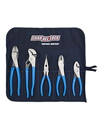 Channellock Herramienta Rollo 1 Juego de alicates con herramienta del técnico rollo (5 piezas,