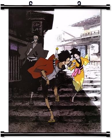 Samurai Champloo Anime Fabric Wall Scroll Poster (16" x 22") Inches [TJ]-Samurai Cha-27