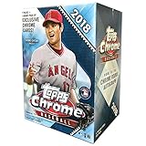 Topps 2018 Chrome Baseball Mass Value Box (8 Packs/Box)
