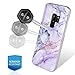 Caka Galaxy S9 Plus Case, Galaxy S9 Plus Marble Case Clear