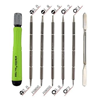 Vadda Bai Laptop Open and Repairing Tools 7 PCS Screwdriver Set 1 Repair Opening Tool Kit Screwdrivers for iPhone iPod